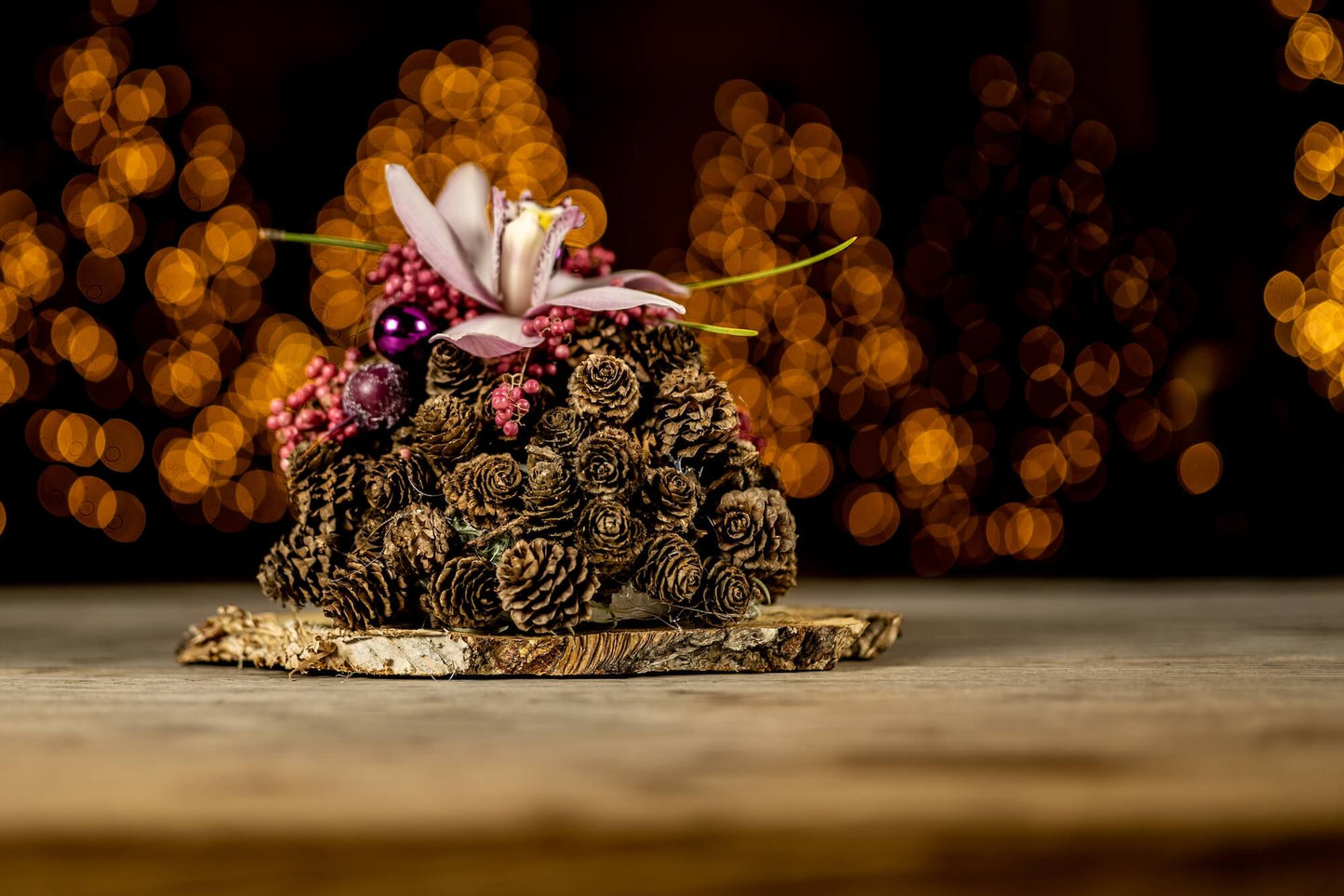 Weihnachtspraline Violet Plum